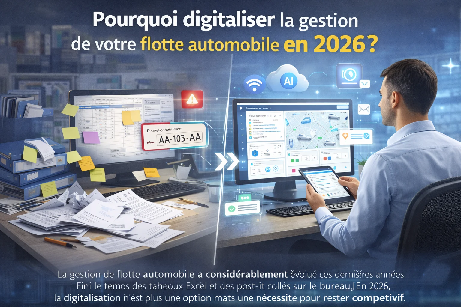 Pourquoi digitaliser la gestion de votre flotte automobile en 2026 ?
